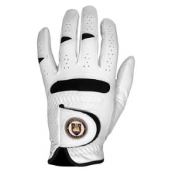 Magnetic custom branded golf glove.